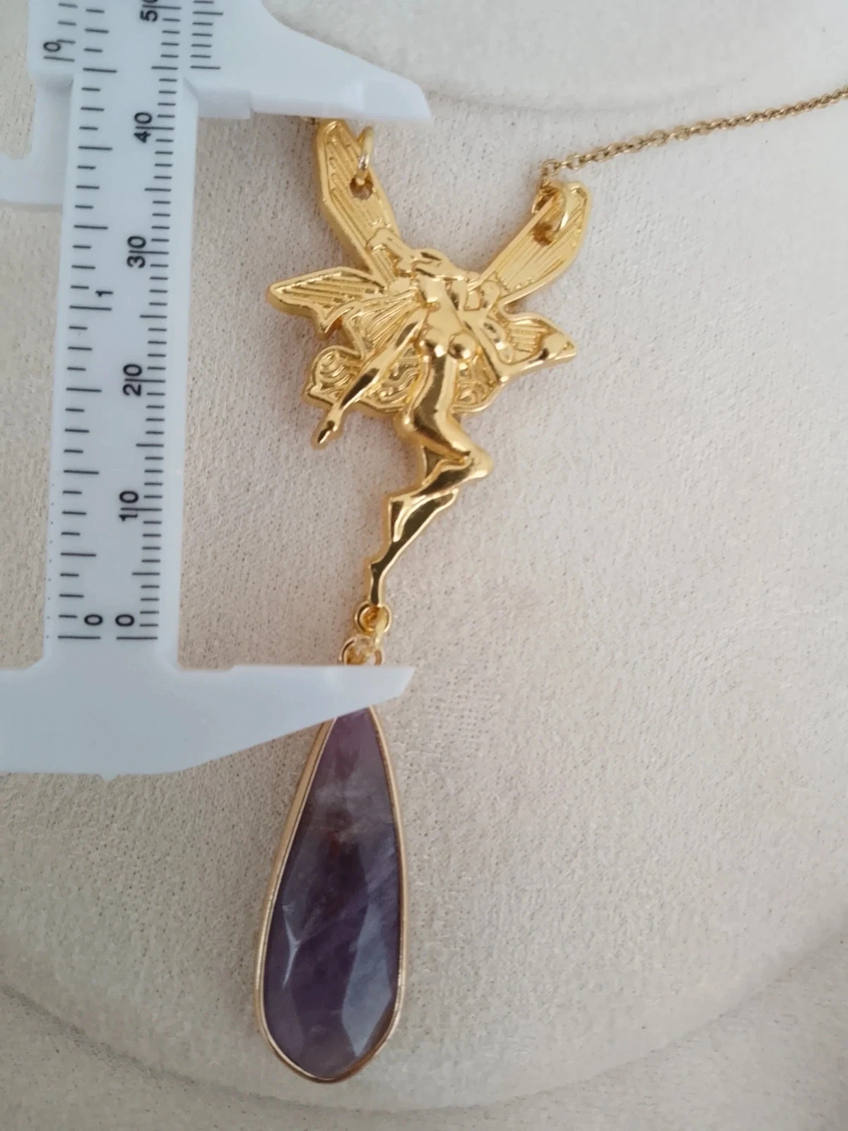 Feeën ketting met amethist steen 💜. – photo 2